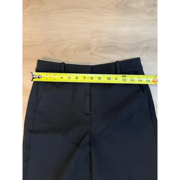 J.Crew Pants Black 2 Women Remy Wide Leg Trouser Professional Career Pants - Image 5