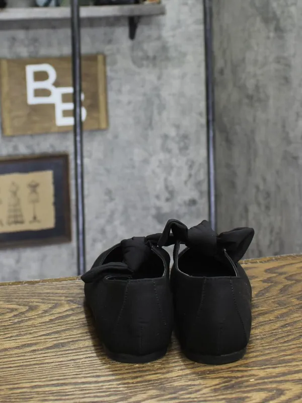 Journee Collection Seralinn Tru Comfort Foam Mary Jane Slip On Flats Black 7M - Image 4