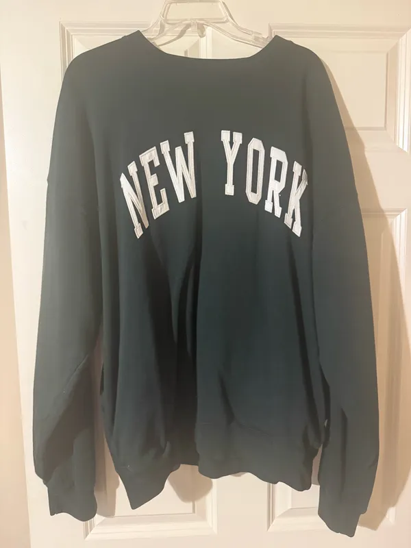 John Galt Green New York Crewneck - Image 2