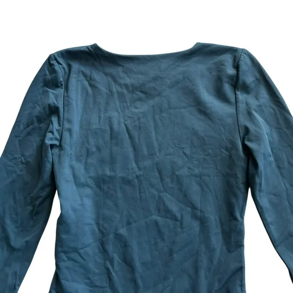 Babaton Contour Crew Longsleeve Bodysuit Deep Teal Size S Contemporary Modern - Image 12