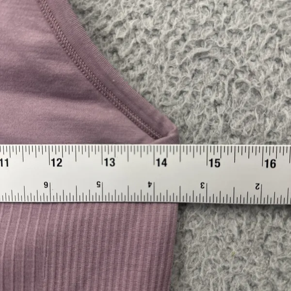 Lululemon Ebb To Street Tank Top Lavender Lux Purple Athletic Women's 8 - Image 5