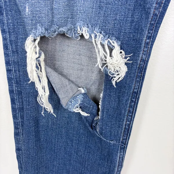 Abercrombie & Fitch The Ankle Straight Jeans Ultra High Rise Curve‎ Love 28/6 - Image 6