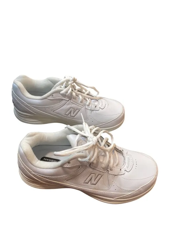 New Balance 577 wms SL2 white leather low top walking sneakers sz 8.5D SKU 10-3 - Image 3