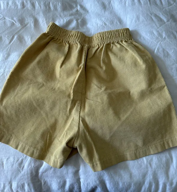 Yellow Vintage Shorts - Image 2