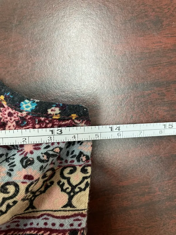 American Eagle Patchwork Tank Top Size X-Small - Image 7