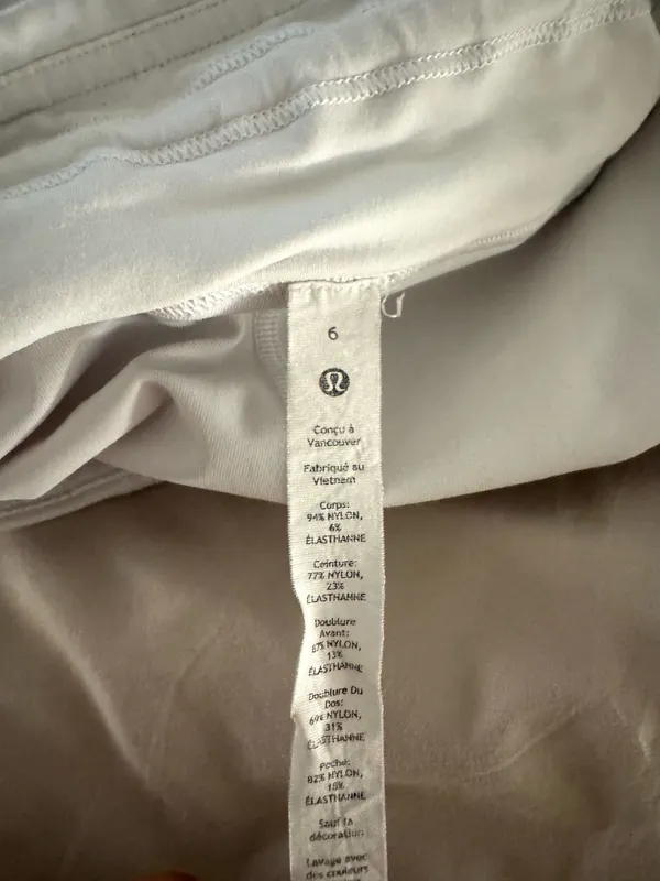 White Lululemon Skirt Pace Rival - Image 3