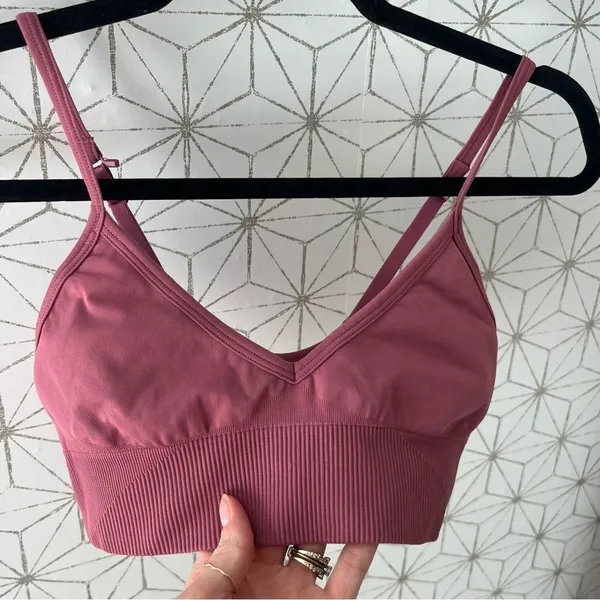 Lululemon Ebb To Street Bra II Moss Rose - Image 5