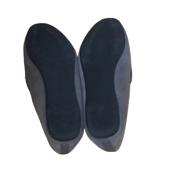 Birdies The Starling Gray Sueded Flats Smoking Slipper Loafer 7.5 - Image 8