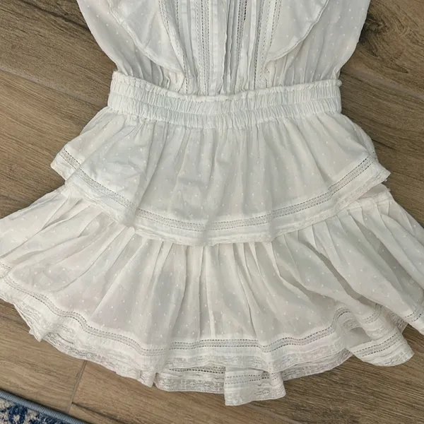 LoveShackFancy Natasha Heritage Mini Dress - Image 7