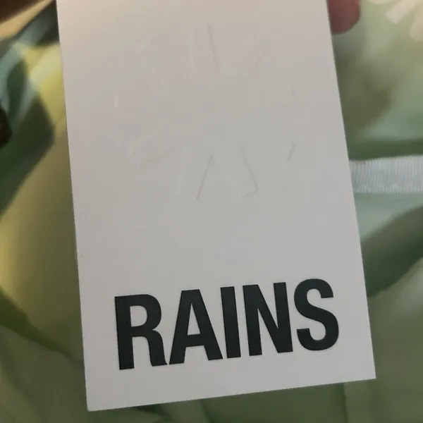 Rains Hooded Raincoat Size XL - Image 4
