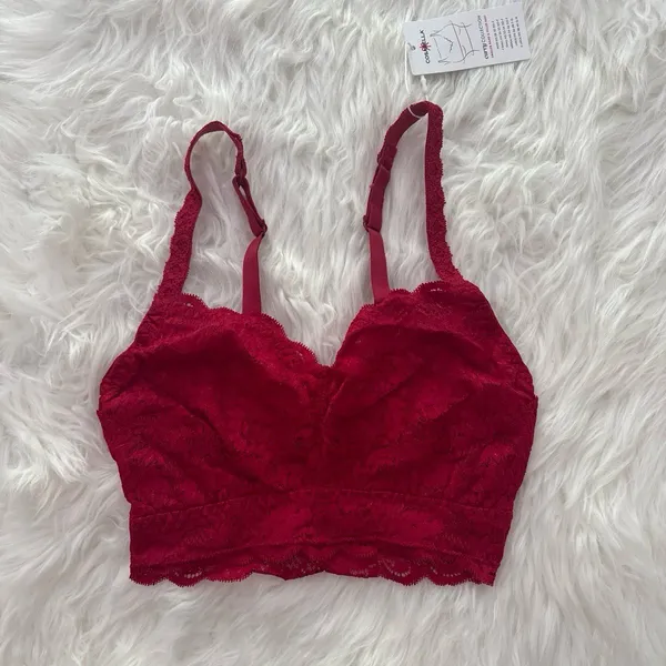 Cosabella Never Say Never Curvy Sweetie Soft Bra Mystic Red Size XS - Image 2