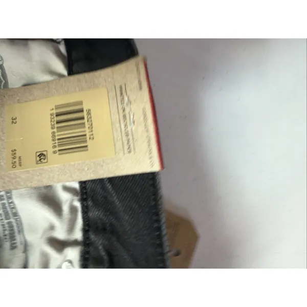 NWT Levi's 501 Women Size 32 (14) Black 100% Cotton Denim 2" Cutoff Shorts - Image 11