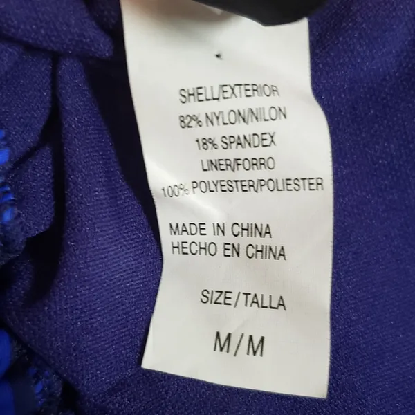 Brand New Bikini Bathing Suit Cobalt Blue Size M - Image 7