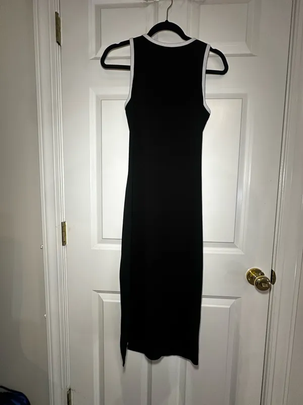 Black jersey dress Size M - Image 6