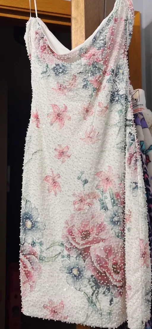 Floral Sequin Dress Multiple - Image 6