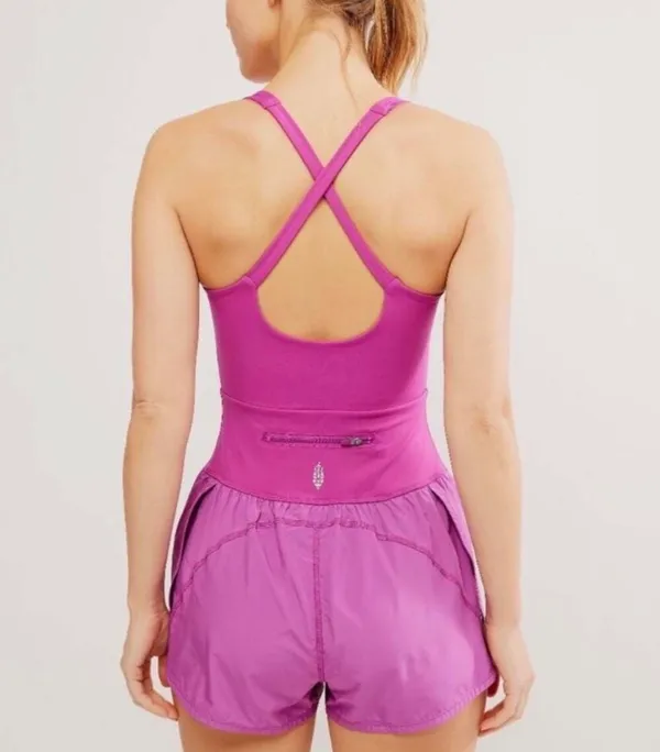 Free People Righteous Runsie Purple - Image 2