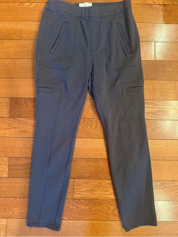 Anthropologie Frankie Knit Cargo Trousers – Gray – Size Small – EUC - Image 2