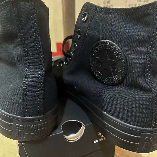 Converse Women's Black Trainers - Image 5