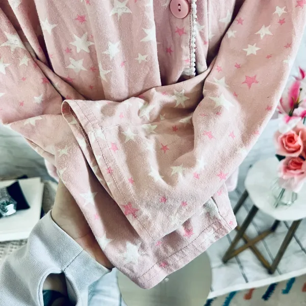 Pink Starry PJ Top Size 3X - Image 10