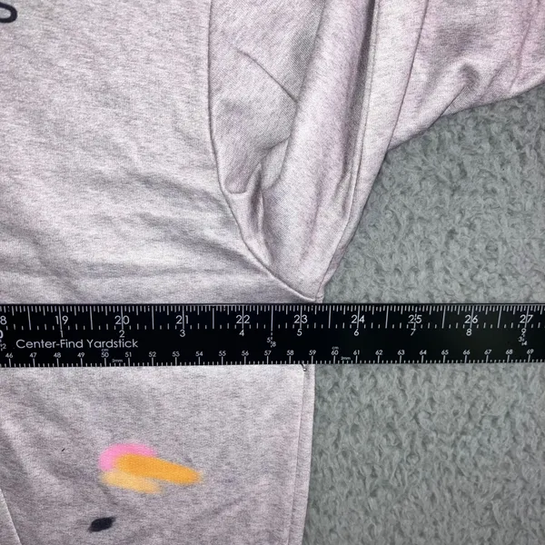 Graphic Hoodie Women‎ Medium Grunge Skater Hip Hop Long Sleeve Pullover - Image 5