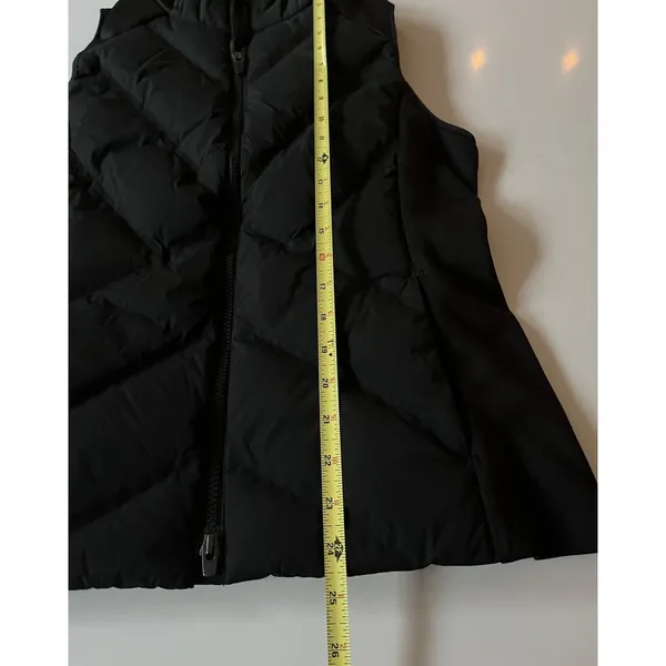ATHLETA Inlet Quilted Puffer Vest Black Medium - Image 6