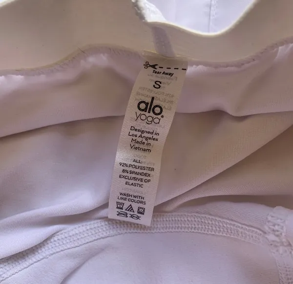 Alo Yoga Varsity Tennis Skirt White S - Image 9