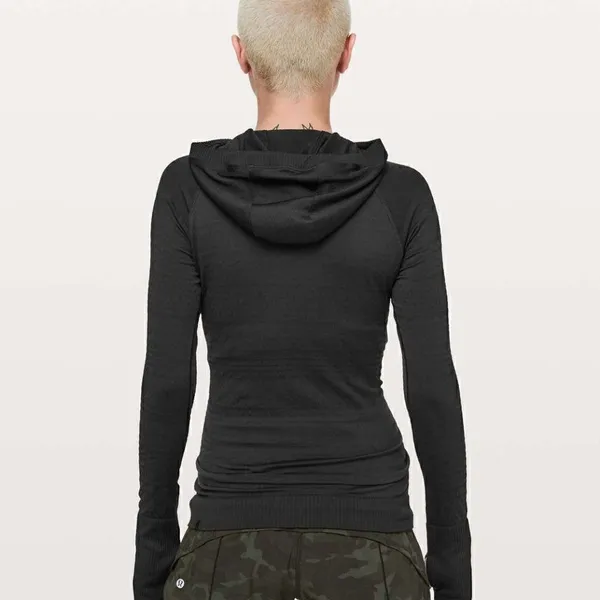 Lululemon Black Rest Less Hoodie Pullover - Image 2