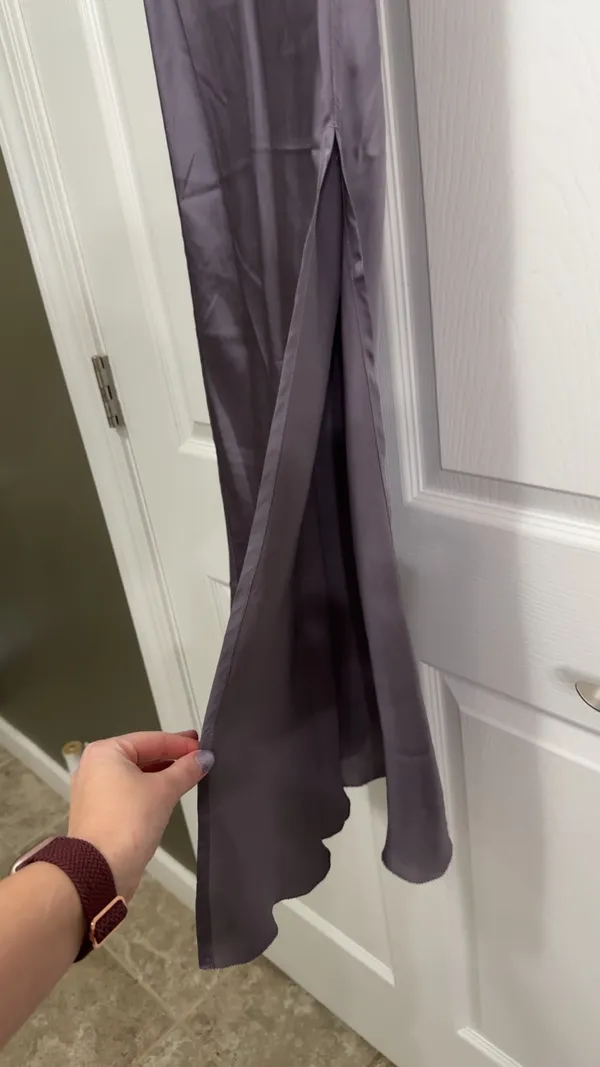 Free People Intimately Free Lavender Midi Slip Skirt - Image 3