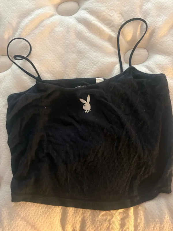 Playboy Bunny Tank Cropped - Image 2