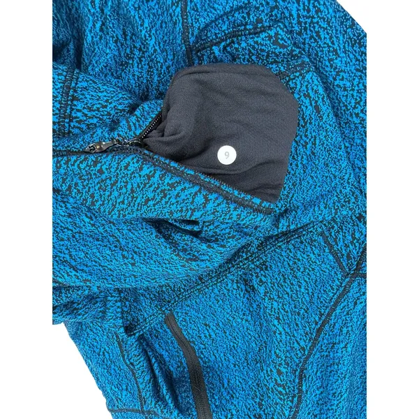 Lululemon Blue Mock Neck Pullover Jacket No Hood Size 6 Fit Fair - Image 8