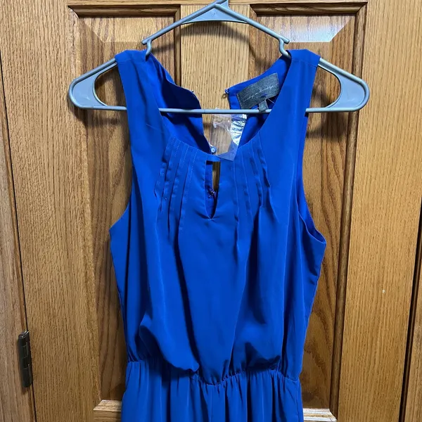Sunday in‎ Brooklyn Mamie woven jumpsuit in cobalt blue size XS - Image 2