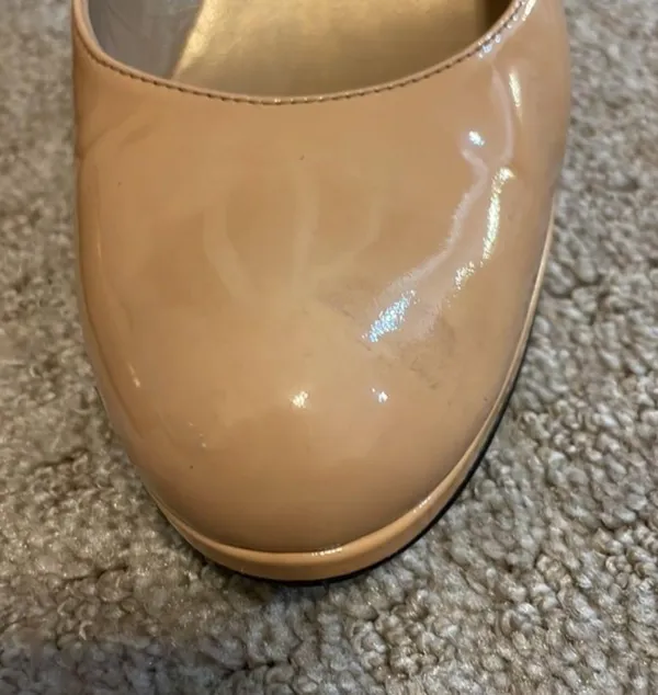COPY - Stuart Weitzman Nude Round Toe Pumps - Image 9