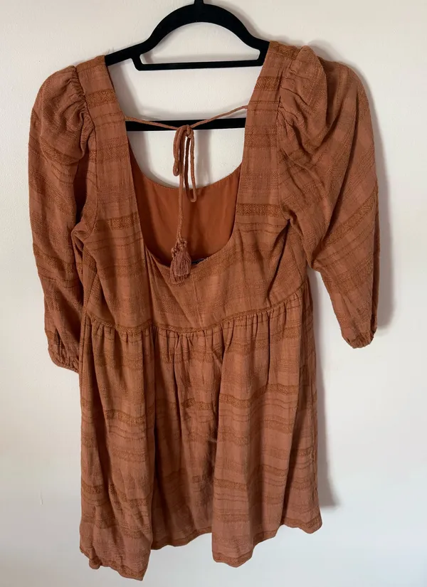 Orange American Eagle Dress - Image 2