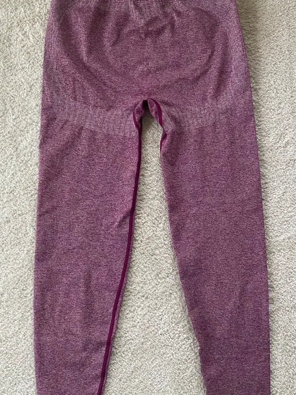 Victoria’s Secret PINK ACTIVE Seamless Leggings Women’s Large Pink High Waist - Image 9