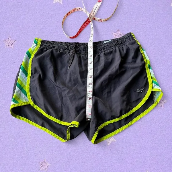 Pony Grey + green running shorts Gray - Image 6