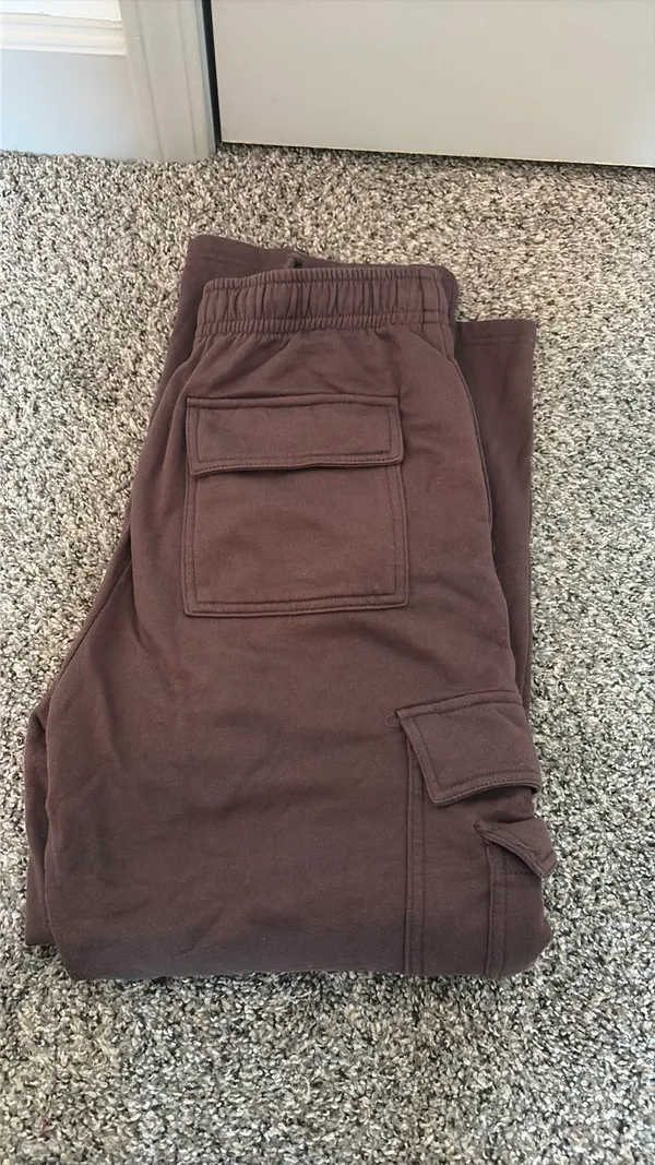 Garage brown cargo sweatpants  - Image 3