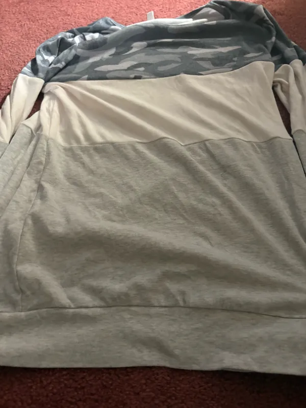 Women’s long sleeves Gray Size L - Image 2