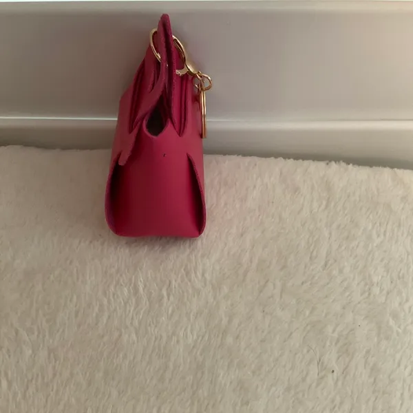 Fushia tiny purse key fob Pink Size undefined - Image 3