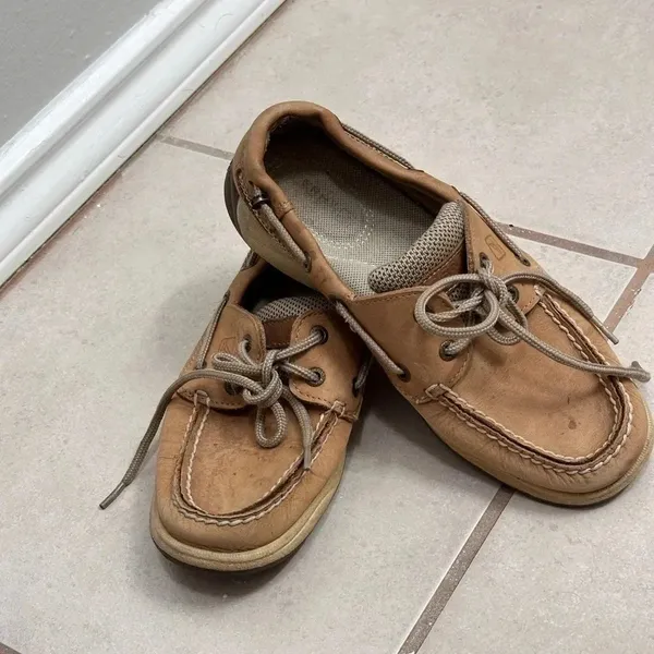 SPERRY TOP-SIDER‎ Angelfish Women’s Size 5.5 M Boat Shoes Tan Leather - Image 6