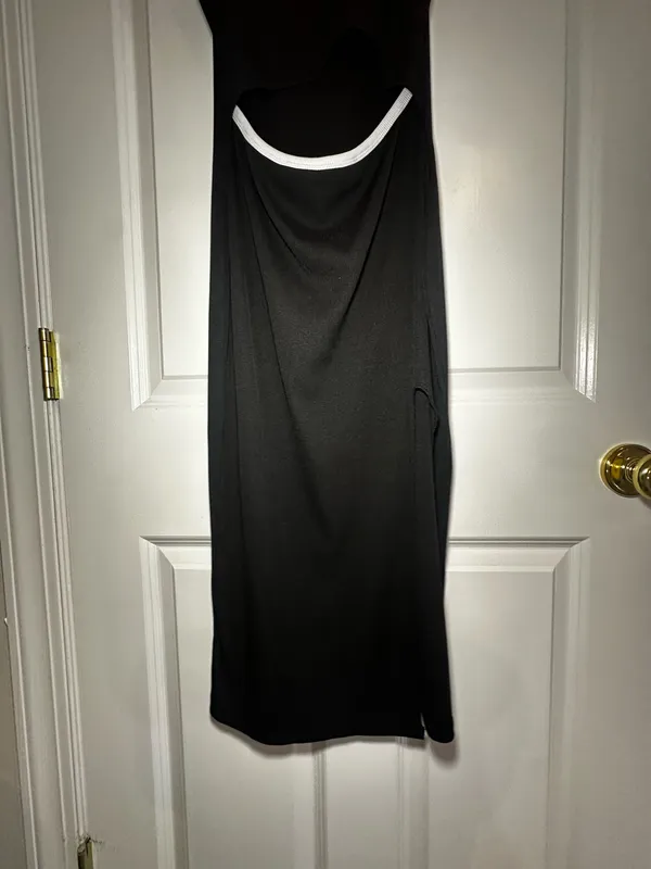 Black jersey dress Size M - Image 3