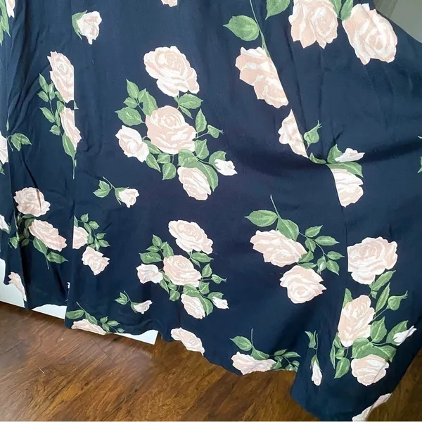 Reformation Dress‎ Poppy Floral Off-The-Shoulder Maxi Wedding Venus 4 GUC - Image 5