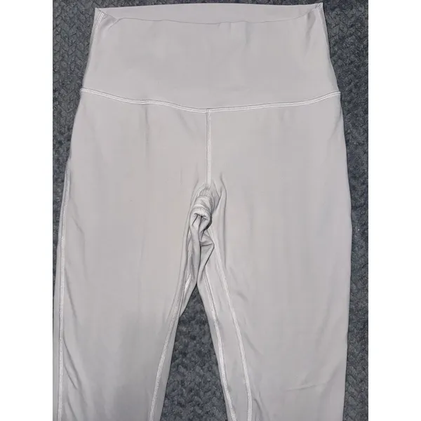 LULULEMON Women's Align Pant Light Gray Soft High Rise Size 8 - Image 5