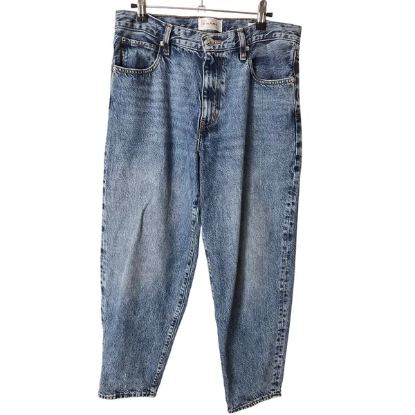 Frame The Candle Jeans Size 28‎ Seattle Mid Rise Tapered Barrel Leg - Image 4
