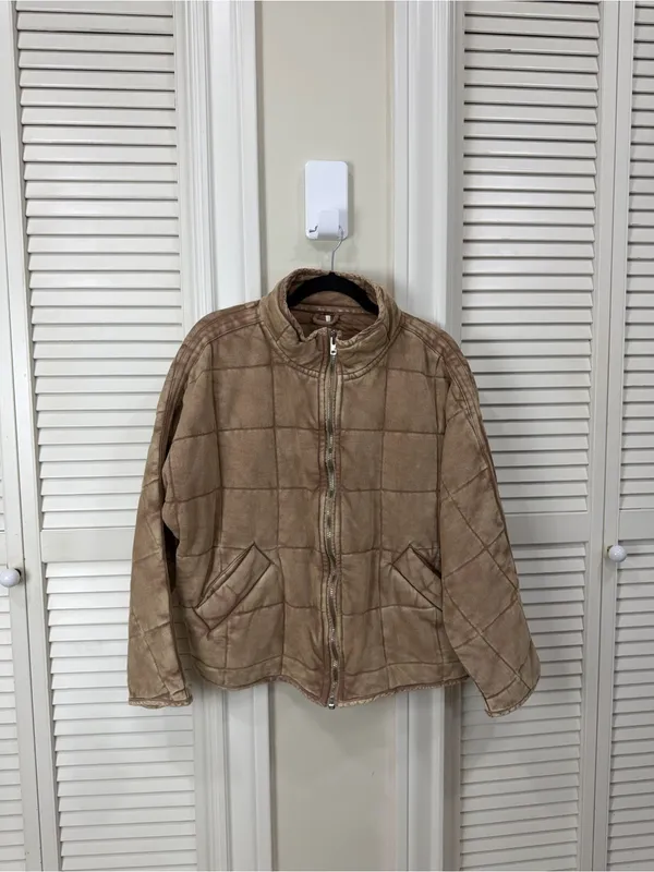 Free people Dolman Quilted Knit Jacket - Image 5