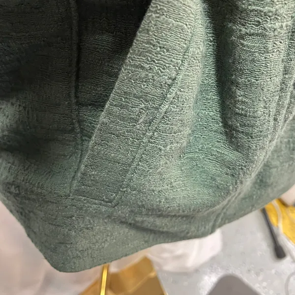 Vince Green Moto Jacket Womens XS Lightweight Full‎ Zip Pockets Textured - Image 10