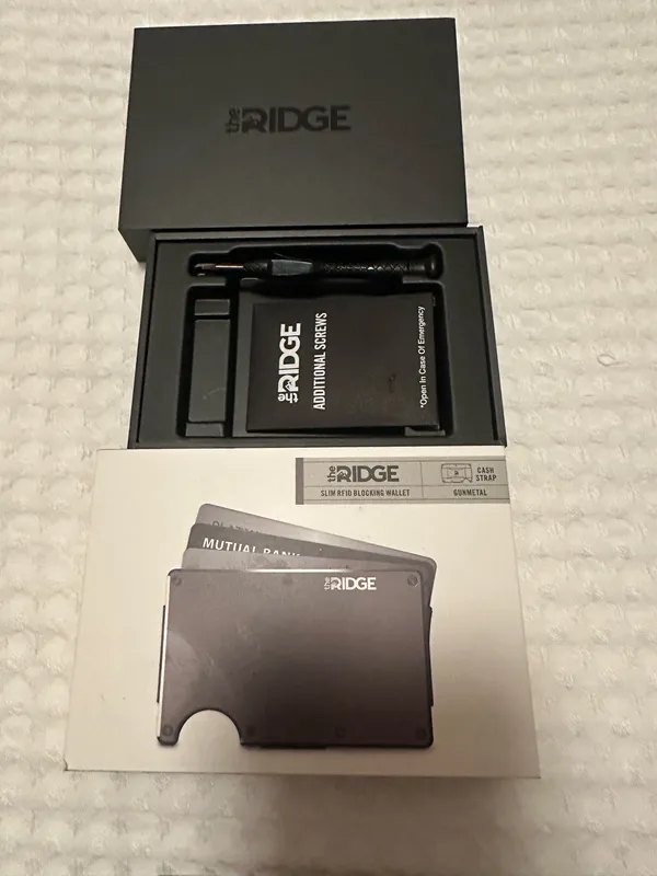 Ridge Wallet Black - Image 3