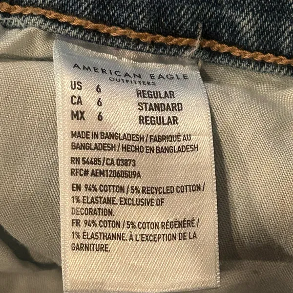American Eagle stretch ‘90s straight jean - Image 4