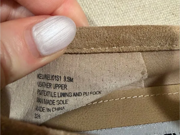 Steve Madden Suede Loafers in Light Beige with Gold Bit - Image 5