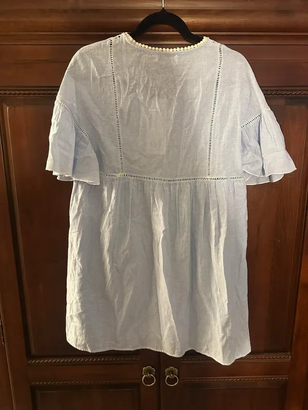 ZARA Eyelet Dress - Image 2