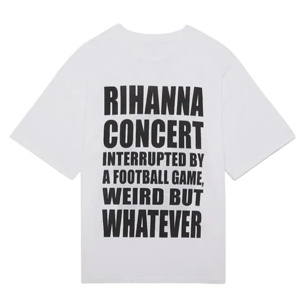 Savage X Fenty Limited-Edition LVII Superbowl Rihanna Surprise Tee Size L - Image 5